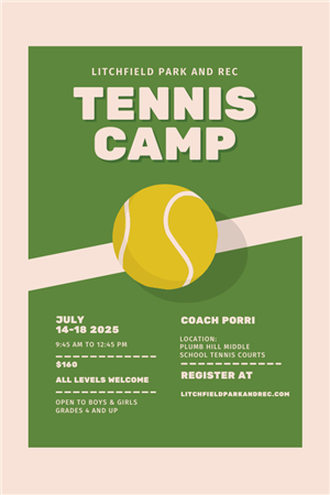 Tennis Camp 2025