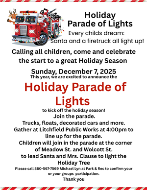 Holiday Parade of Lights 2025